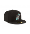 Gorra 59FIFTY MLB Florida Marlins MLB Ws Wool Black