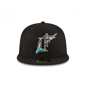 Gorra 59FIFTY MLB Florida Marlins MLB Ws Wool Black