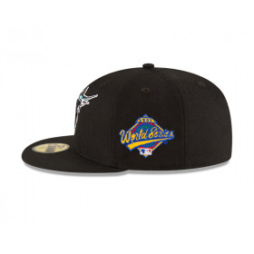 Gorra 59FIFTY MLB Florida Marlins MLB Ws Wool Black