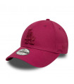 Gorra 9Forty MLB  Los Angeles Dodgers Metallic Dark Red