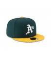 Gorra 59FIFTY MLB Oakland Athletics MLB Ws Wool Green