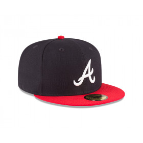 Gorra 59Fifity MLB Atlanta Braves MLB Ws Wool Blue