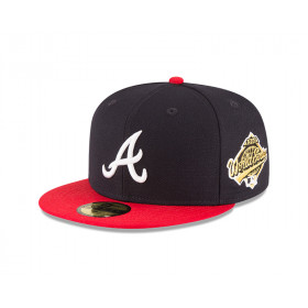 Gorra 59Fifity MLB Atlanta Braves MLB Ws Wool Blue