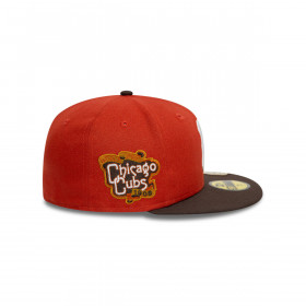 Gorra 59Fifty Chicago Cubs Visor Clip Rust