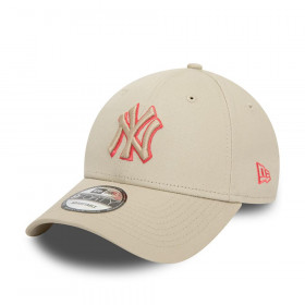 Gorra 9Forty New York Yankees Team Outline Beige