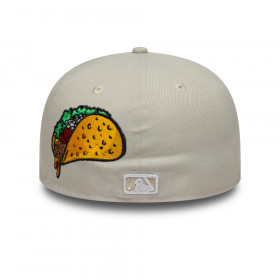 Gorra 59Fifty MLB Los Angeles Dodgers Food Icon Beige