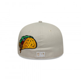 Gorra 59Fifty MLB Los Angeles Dodgers Food Icon Beige