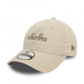Gorra 9Twenty New Era Branded Chain Script Beige