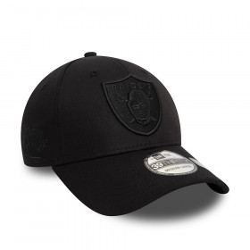 Gorra 39Thirty NFL Las Vegas Raiders Monochrome Black