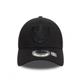 Gorra 39Thirty NFL Las Vegas Raiders Monochrome Black