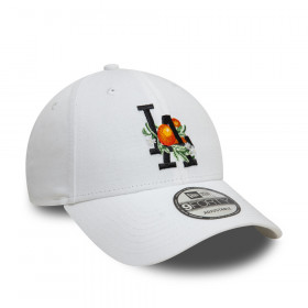 Gorra 9Forty MLB Los Angeles Dodgers Fruit Icon Beige