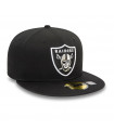 Gorra 59Fifty NFL Las Vegas Raiders Team Color Black