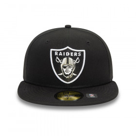 Gorra 59Fifty NFL Las Vegas Raiders Team Color Black