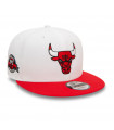Gorra 9Fifty NBA Chicago Bulls White Crown Red