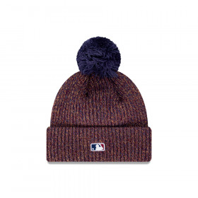 Beanie Thin MLB New York Yankees Seasonal Speckle Dark Purple