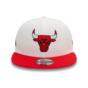 Gorra 9Fifty NBA Chicago Bulls White Crown Red