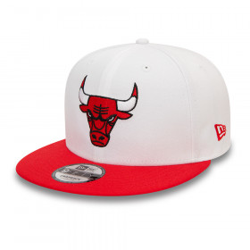 Gorra 9Fifty NBA Chicago Bulls White Crown Red